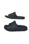 Men's Navy Blue Striped Open Front Bathroom Garden Pool Slippers - 2