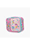 Ice Cream Print Lunch Bag with Top Handle and Zip Closure - 2