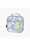 Floral Print Insulated Lunch Bag with Handle and Zip Closure - Lifetime Warranty - 3