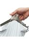 REDDOTGIFT® 100pcs Plastic Envelope Bag Self-seal Adhesive Courier Storage Bags (White, Inside Blac - 8