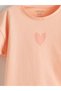 Lcw baby crew neck Printed baby girl shorts pajama set - 6