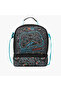 Gamer Print Lunch Bag with Adjustable Strap and Zip Closure