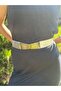 80X4 cm Steel Buckle Elastic Women's Belt