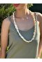 90 cm Pearl Embroidered Women's Necklace Belt