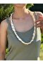 90 cm Pearl Embroidered Women's Necklace Belt - 4