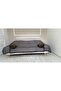 Large Size Patterned Tassel Sofa Cover Cotton |   Armchair Shawl 180 X 280 cm Gray - 4
