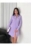 Women's Linen Tunic & Shirt Dress With Embroidery Detail 100% Cotton Fabric - 3