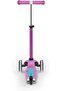 Scooters - Mini Deluxe Lavender with LED Wheels MMD150 |Adjustable Handlebar |3 Wheels |Max Lo - 5