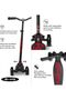Micro MMD087 Maxi Deluxe Pro Scooter, Black/Red - 5