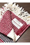 Scottish Blanket Tv Blanket 130*170 cm Cunda Red Inka Blue Custom Size Cotton Knee Blanket Shawl - 6