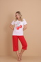 Women's Cotton Pajama Set - 2