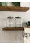 Set of 2 Glass Food Jars with Sugar Coffee Written Kitchen Decoration 1000 Cc - 2