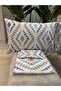 Patterned Double 100% Cotton Non-Elastic Bed Sheet And Pillowcase Set - 2