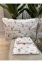 Patterned Double 100% Cotton Non-Elastic Bed Sheet And Pillowcase Set - 2