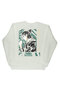 Lenithra Attack on Titan Eren Anime Back Printed Unisex Oversize White Sweatshirt - 3