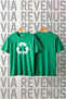 Big Bang Theory Leonard Recycling Printed Crew Neck Wide Fit Unisex Tshirt