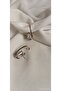 Solitaire Silver Steel Earrings