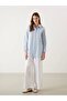 Lcw Modest Blue Regular Fit Women's Shirt Tunic - 2