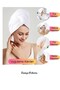 Button Elastic Hair Towel, Hair Cap, Makeup Cap, Facial Care Towel, - 6