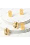 Bohemian Hair Ring-Hair Earring Set Cylindrical Model 5-Piece Hair Charms (BC-1221) - 4