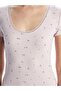Lcw Dream U-Neck Printed Women's Nightgown - 3