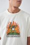 Unisex Oversize I Am at My Frogging Limit Printed Premium T-Shirt