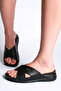Cross Thick Sole Casual Orthopedic Slippers - 4