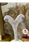 Women's Silver Color Double Heart Model Earrings – Elegant and Meaningful Touch - 2