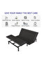FLEXISPOT ME S5Q Queen Electric Adjustable Bed Frame with Dual Motor, Remote, Zero Clearance - 5