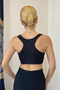 Women's Sports Swimmer Back Crop Top Bustier - 2