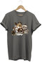 Hunting Dogs and Birds Themed 100% Cotton Unisex Regular Fit T-Shirt