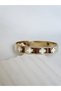 Gold Color Steel Clamp Minelli Vintage Bracelet for Your Lover and Girlfriend Gift with Package Shipping - 6