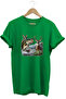 Fishing and Hunting Themed Deer, Duck and Sturgeon Printed 100% Cotton Regular Fit T-Shirt