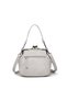Washed Leather Scholarship Women's Shoulder Bag 21-K Barcelona 1848-7 - 2