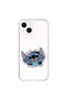 حافظة شفافة متوافقة مع هاتف iPhone 14 بتصميم Couple Alien 1