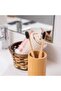 100% Natural Bamboo Toothbrush_Black Color_Medium Hard_ Medium_Single - 3