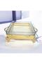 Square Presentation Stand with Plated Legs 23cm - 3