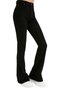 Enheduanna Women's Black Lycra High Waist Spanish Leg Jeans - 2