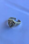 Special Design Masculine Adjustable Men's Ring with Lion Figure - 4