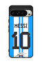 غطاء حماية لهاتف Google Pixel 9 Pro XL بتصميم Messi 10