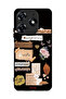 Tecno Spark 10 Pro 4G Protective Case Cover Arabic Quotes And Flowers Art