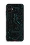 غطاء حماية لهاتف Samsung Galaxy M06 5G دوائر فنية رقمية بسيطة شاشات متعددة