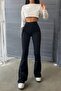 Phoebe Black Spanish Leg High Waist Lycra Women's Jeans - 2