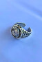Special Design Masculine Adjustable Men's Ring with Eagle Figure - 5