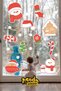 New Year Snowman and Snowflakes Sticker Set New Year Snowflake and Snowmen - 5