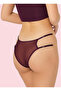 Tulle Chain Detailed Brazilian Panties - 2