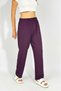 Women's Elastic Waist Ayrobin Tracksuit Pants Plum - 8