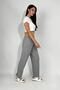Women's Elastic Waist Ayrobin Tracksuit Pants Gray - 3