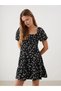 Lcwaikiki Classic Floral Gathered Women's Dress (S5)