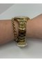 Jg.Polo Club Gold Colored Stone Steel Color Do Not Change Women's Watch - 3